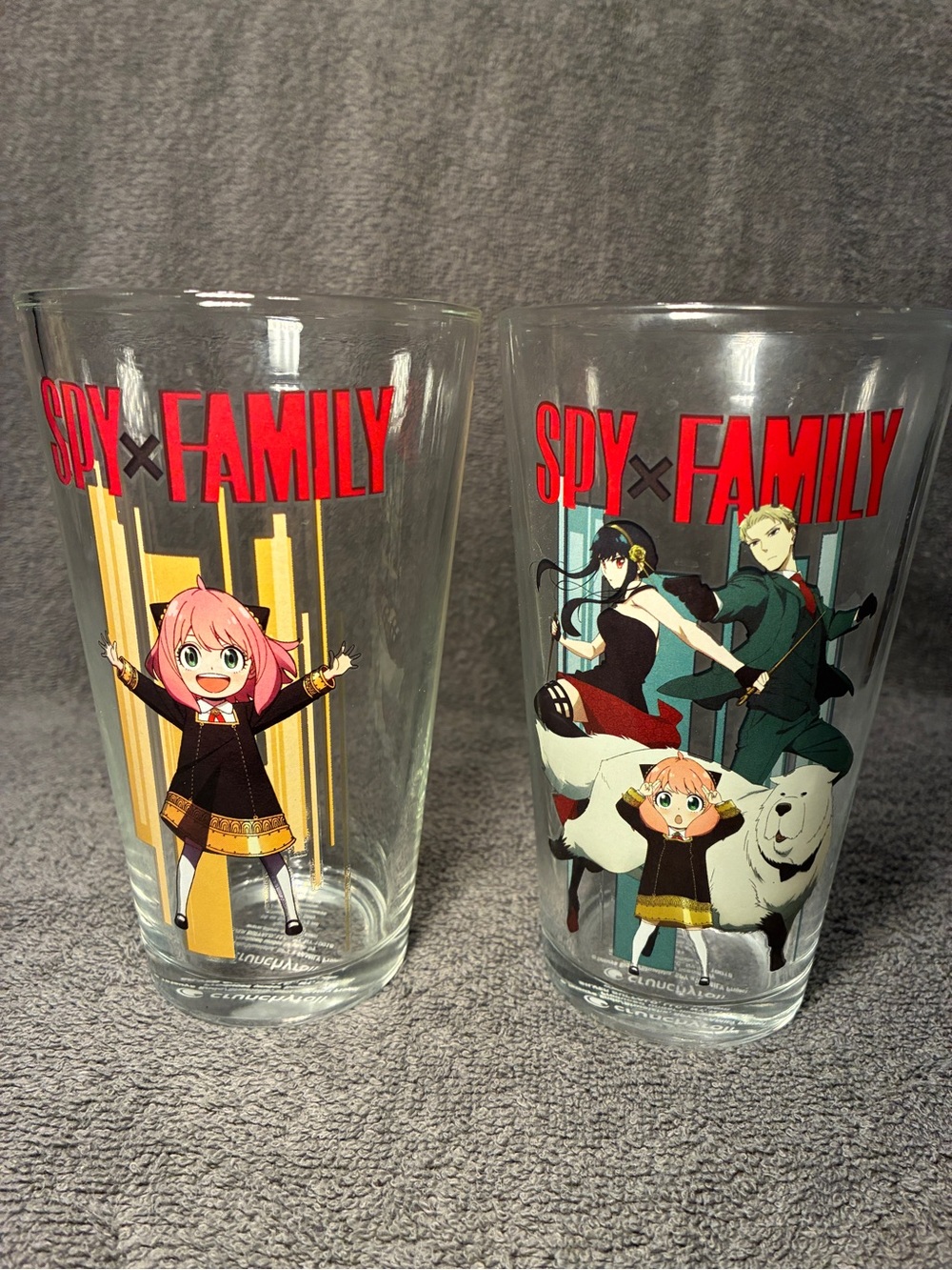 Spy X Family Glasses Set of 2 (16Oz) Pint Glass Set